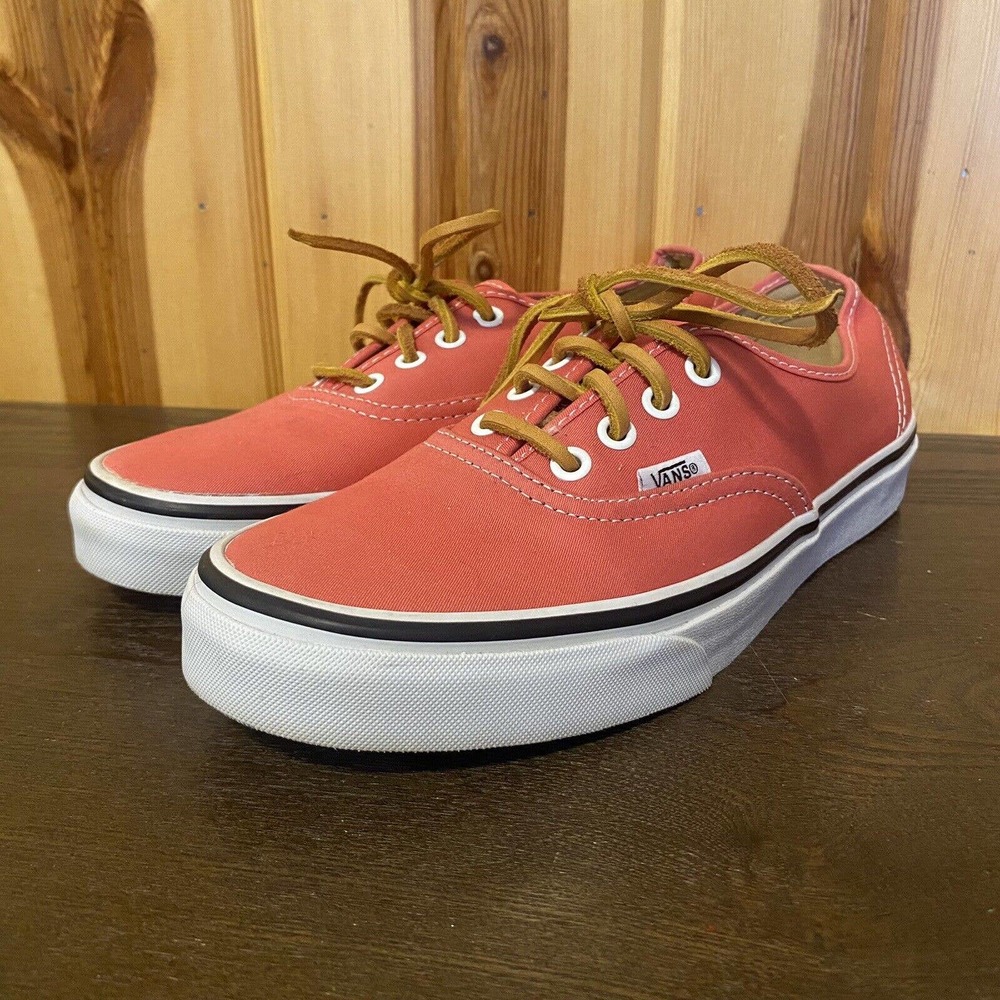 Vans Off The Wall Classic Skate Shoes Women's Size 7.5 Men's 5 Pink/Salmon